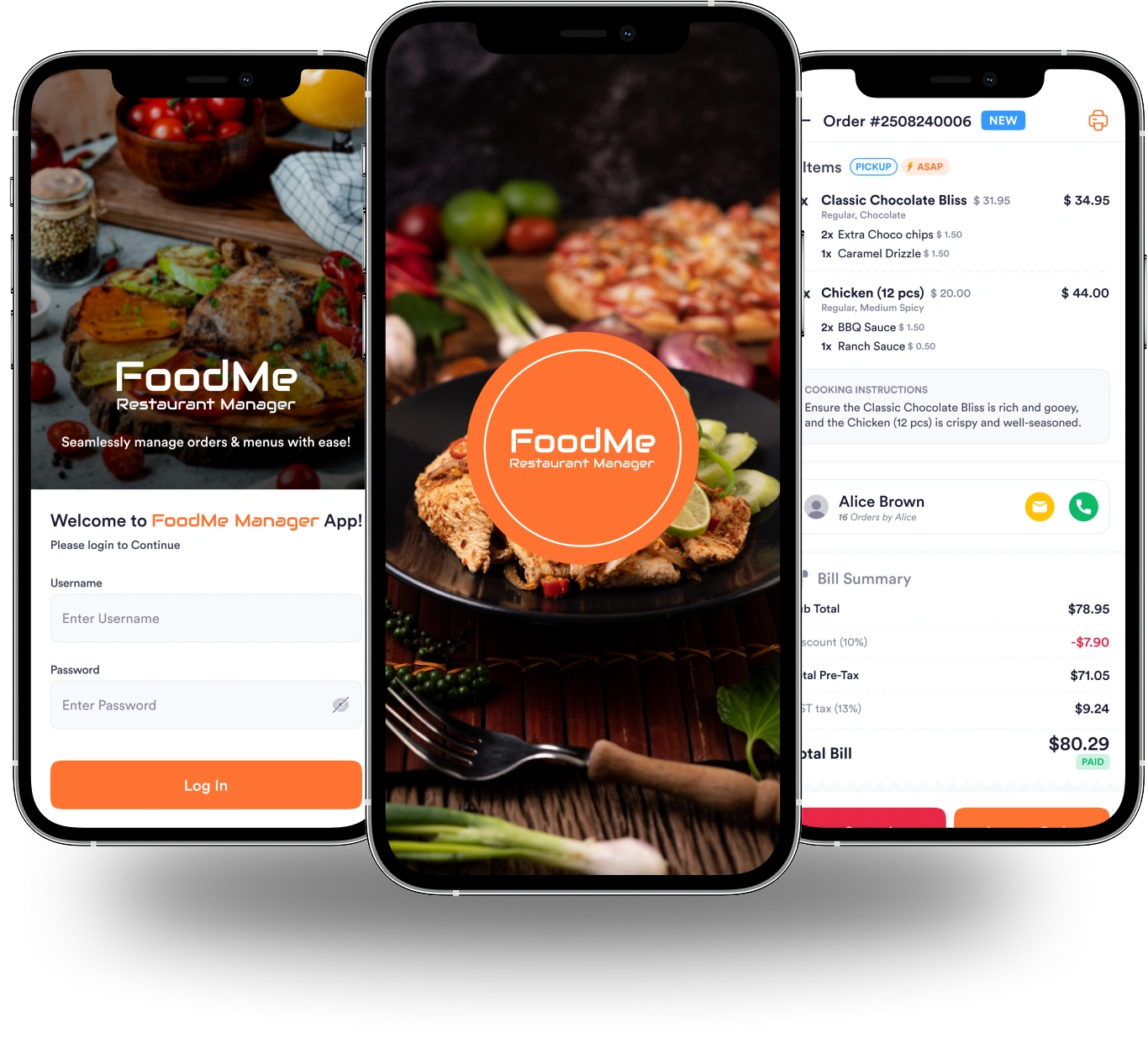 Reserva una demo gratuita con FoodMe Global